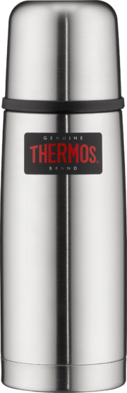 Thermos-Isolierflasche-Light-Compact-0-35-Edelstahl-Mattiert